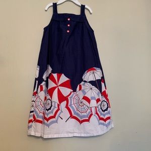 Girls Janie and Jack umbrella sundress